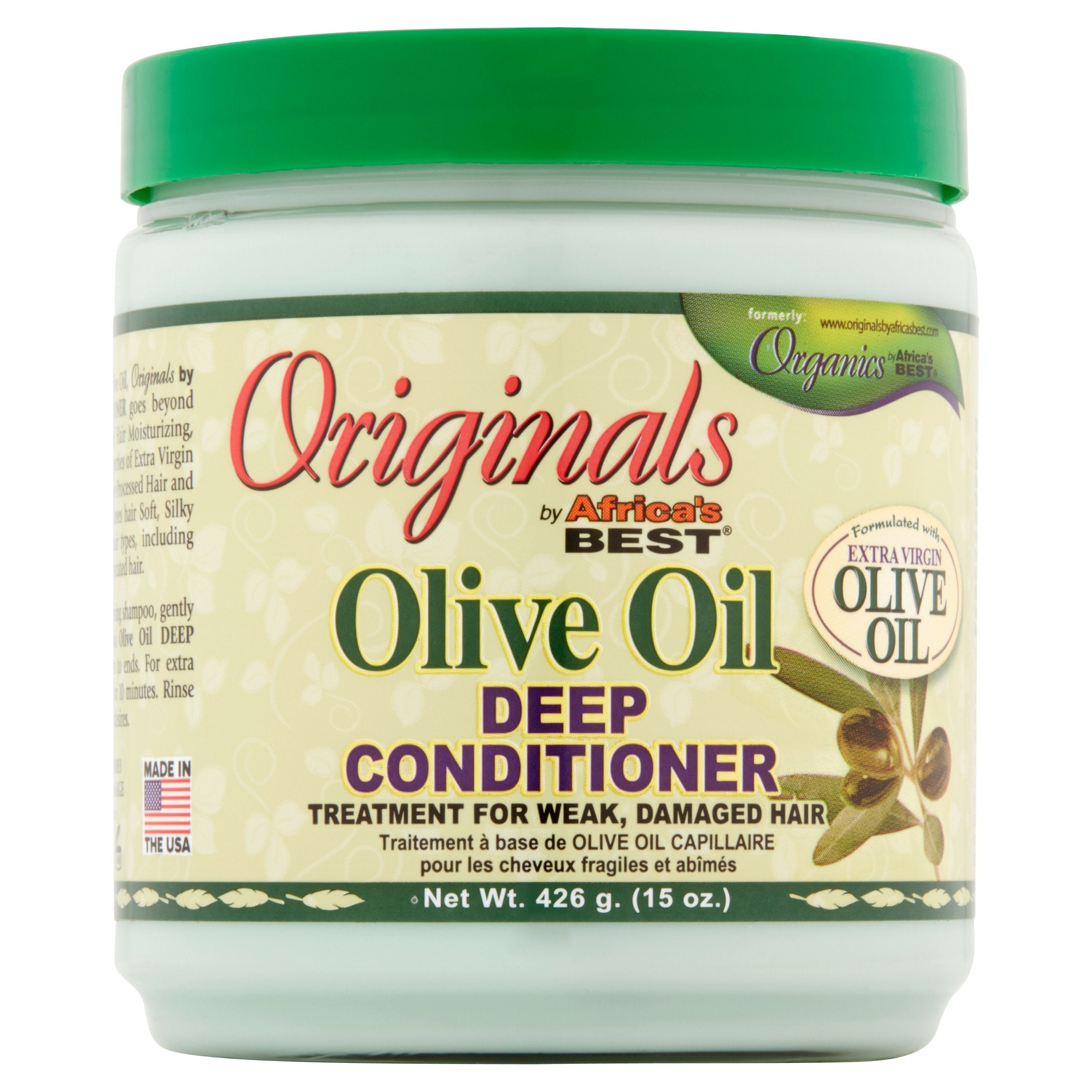 AFRICA'S BEST ORIGINALS OLIVE OIL DEEP CONDITIONER 15oz-Africa's Best- Hive Beauty Supply