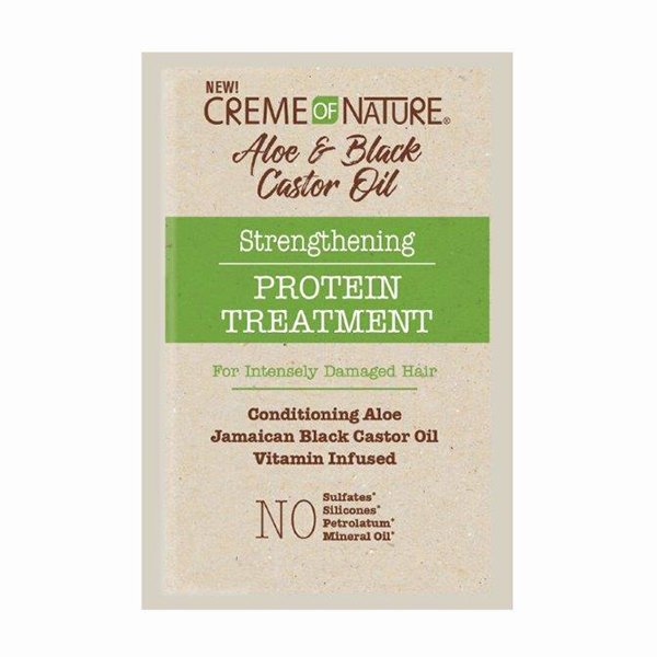 CREME OF NATURE ALOE & BLACK CASTOR PROTEIN PACK 1.6oz-Creme Of Nature- Hive Beauty Supply
