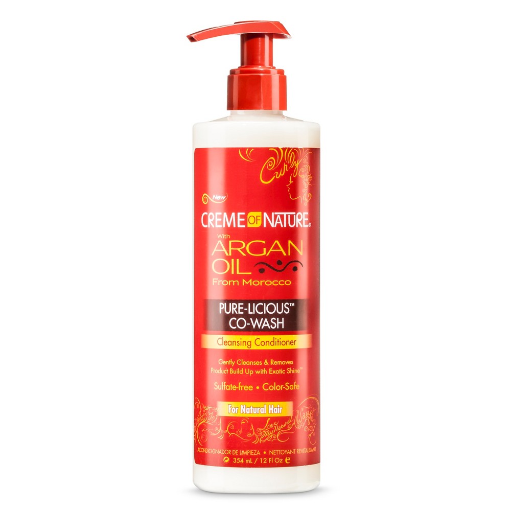 CREAM OF NATURE PURE-licious CO WASH-Creme Of Nature- Hive Beauty Supply