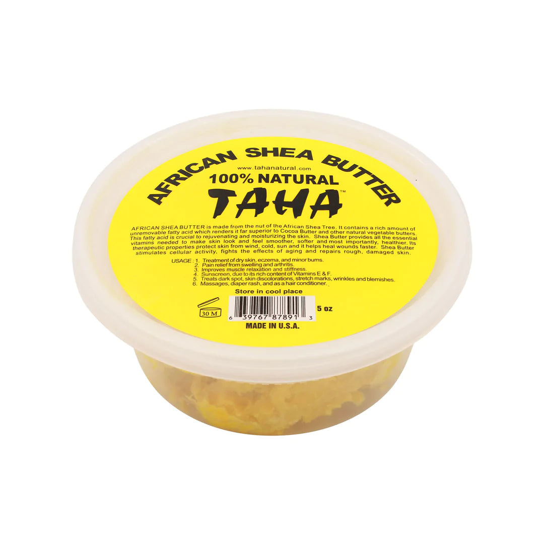 TAHA AFRICAN SHEA BUTTER CHUNKY 5oz