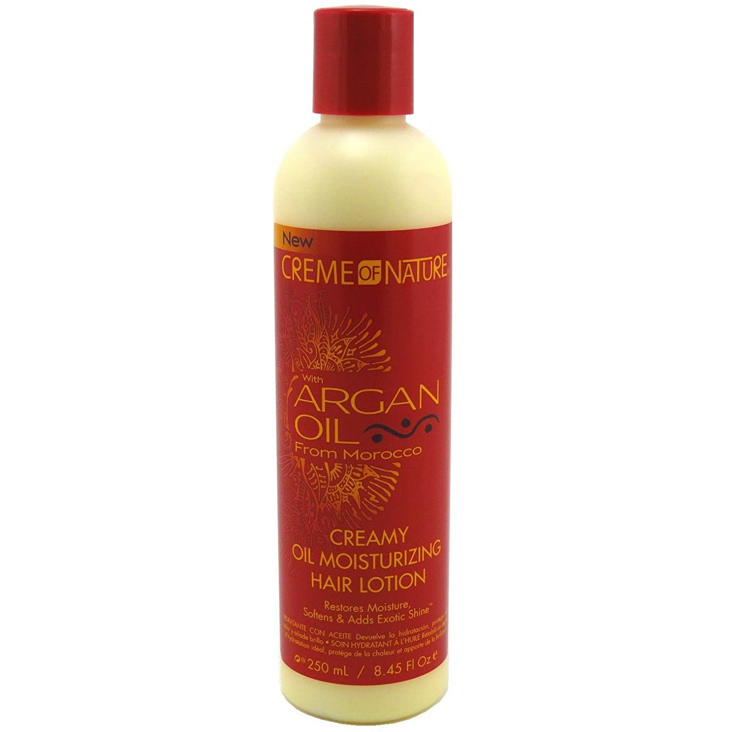 CREME OF NATURE ARGAN OIL MOISTURIZING HAIR LOTION 8.45oz-Creme Of Nature- Hive Beauty Supply