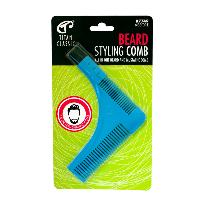 TITAN BEARD COMB-Titan- Hive Beauty Supply