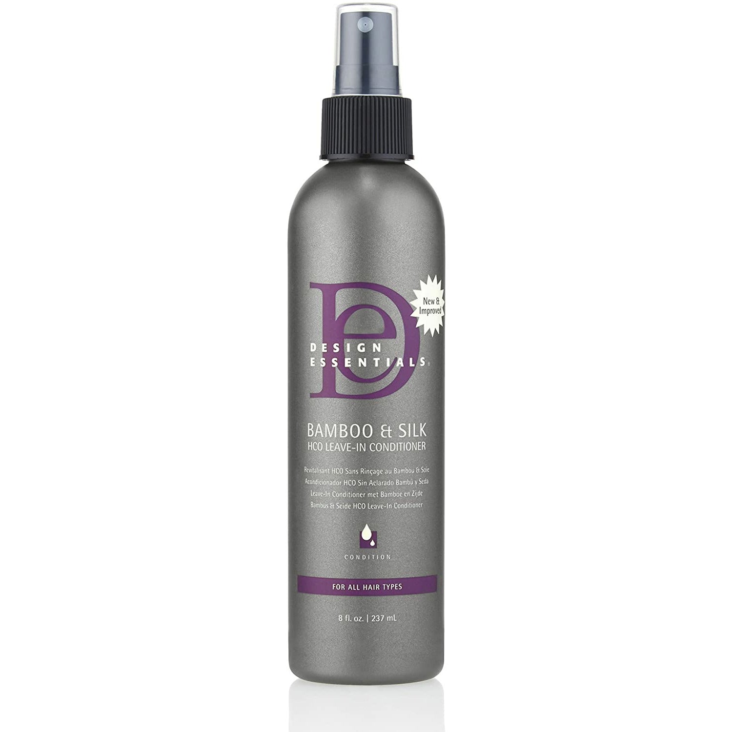 Design Essentials Bamboo & Silk HCO Leave-In Conditioner 8oz-Design Essentials- Hive Beauty Supply