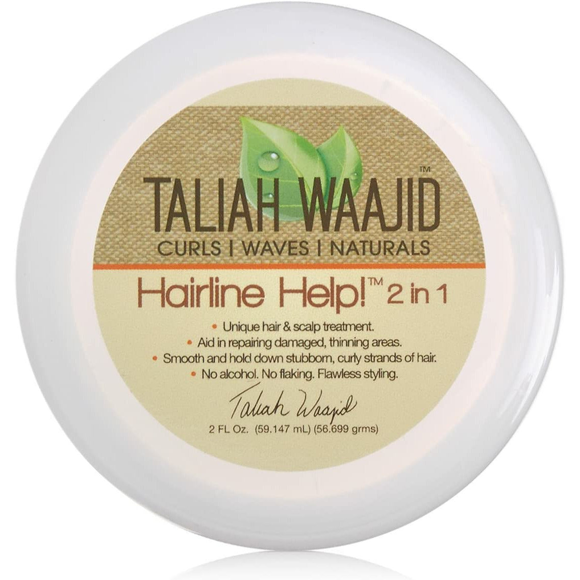 TALIAH WAAJID HAIRLINE HELP 2N1 TREATMENT 2oz-Taliah Waajid- Hive Beauty Supply