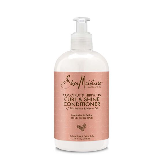 SHEA MOISTURE CURL & SHINE COND 13oz "Coco & Hib"-Shea Moisture- Hive Beauty Supply