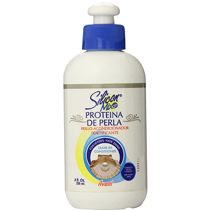 SILICON MIX PERLA PROTEIN LEAVE IN 8oz-Silicon Mix- Hive Beauty Supply