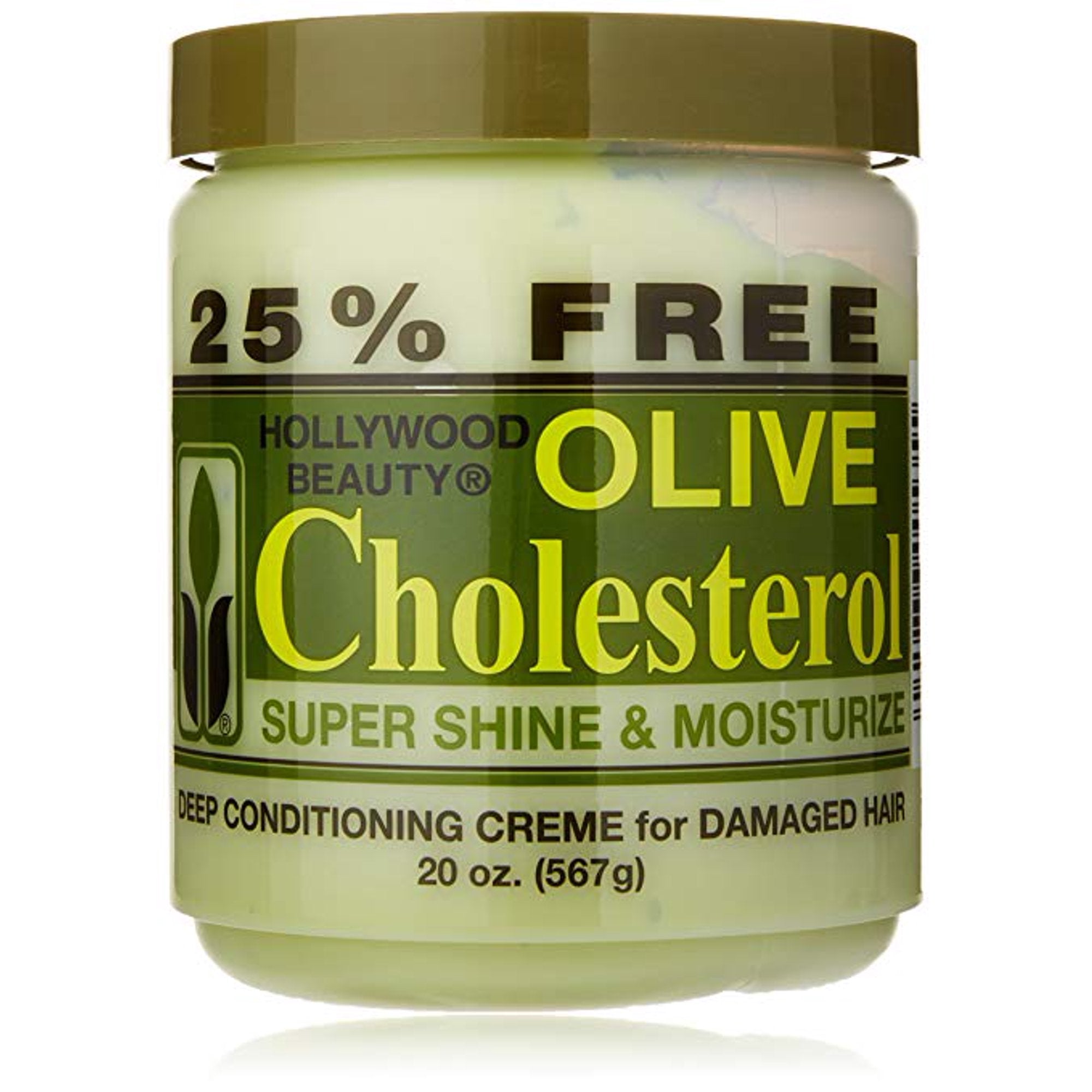 HOLLYWOOD BEAUTY CHOLESTEROL OLIVE 16oz-Hollywood Beauty- Hive Beauty Supply
