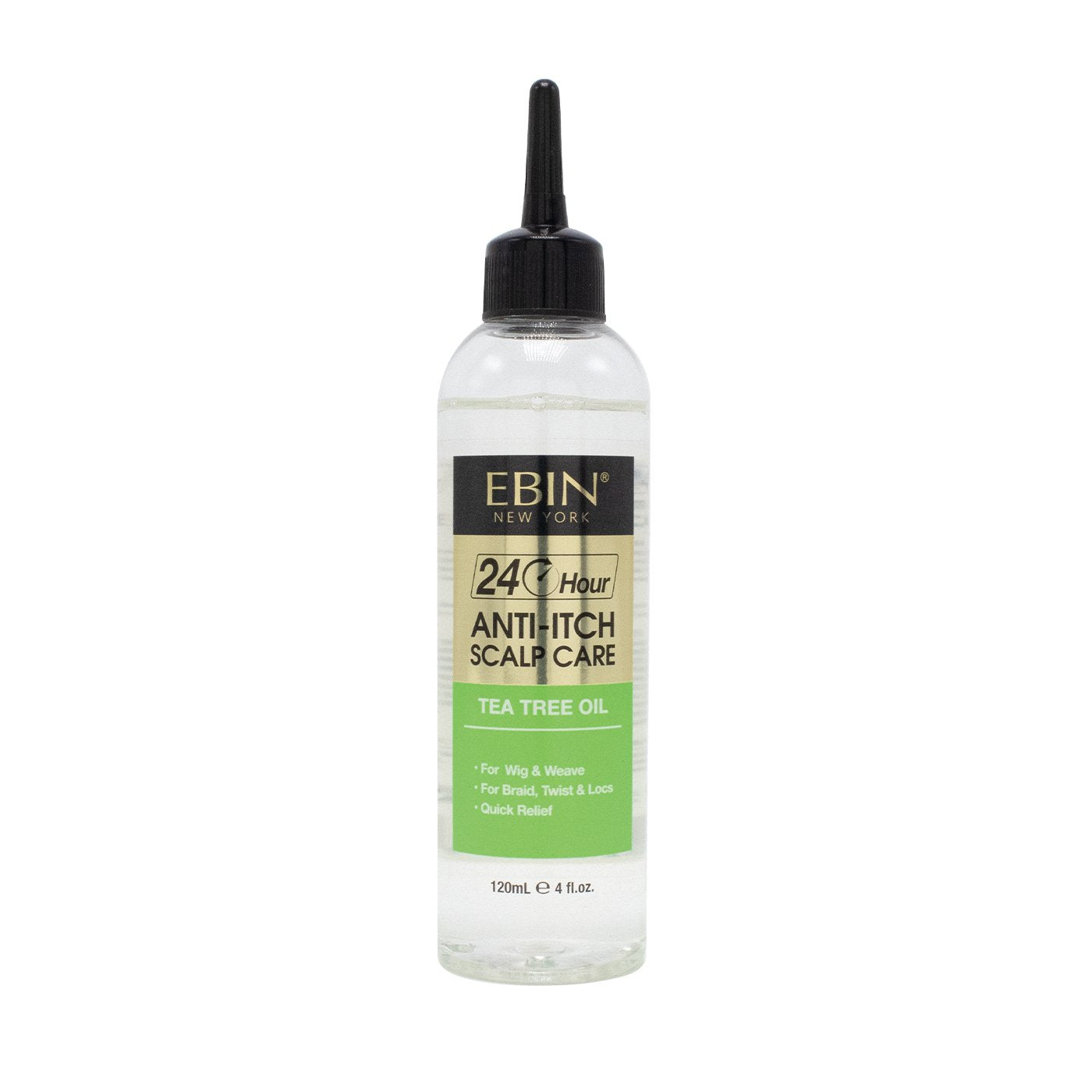 EBIN 24HR ANTI-ITCH SCALP OIL TEA TREE 120ml-Ebin New York- Hive Beauty Supply