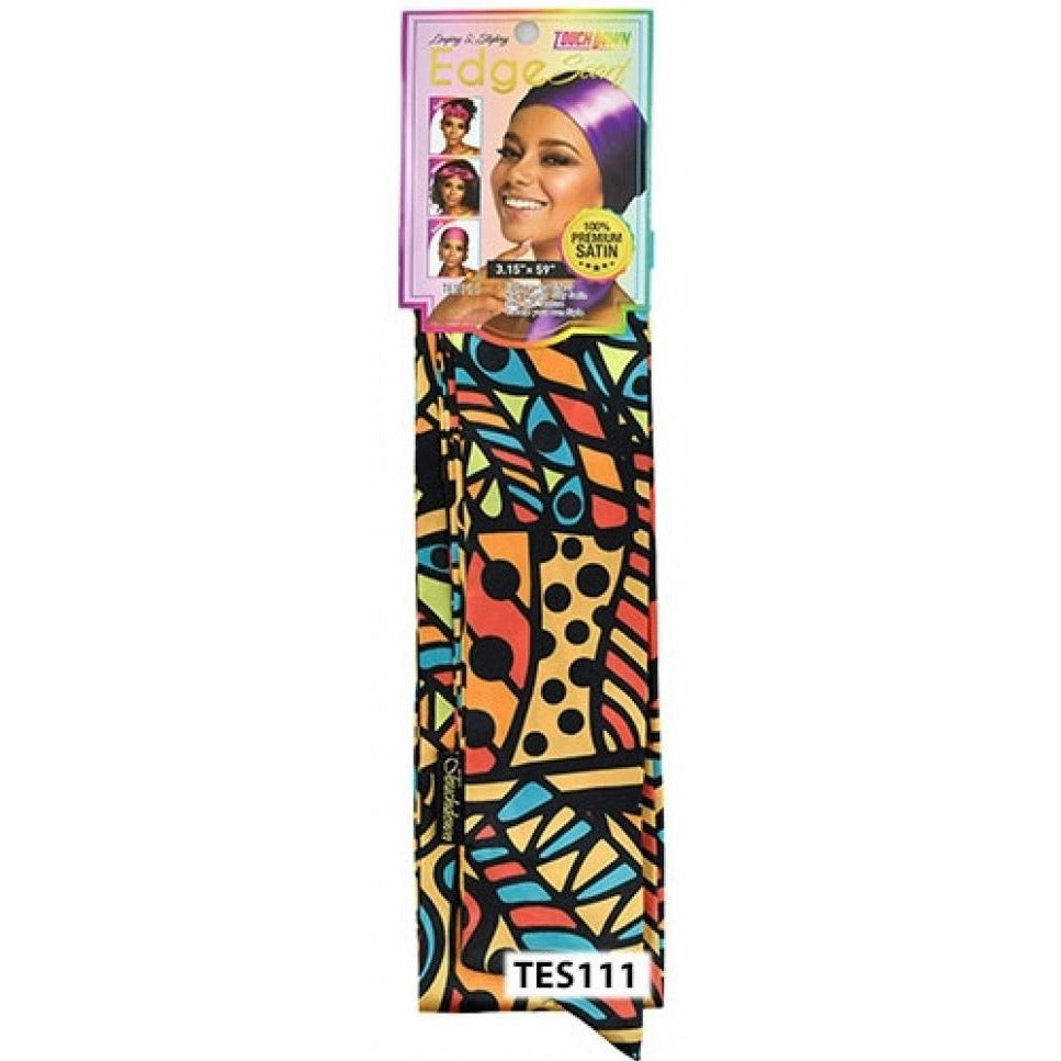 TOUCHDOWN EDGE SCARF 100% SATIN-Touchdown- Hive Beauty Supply