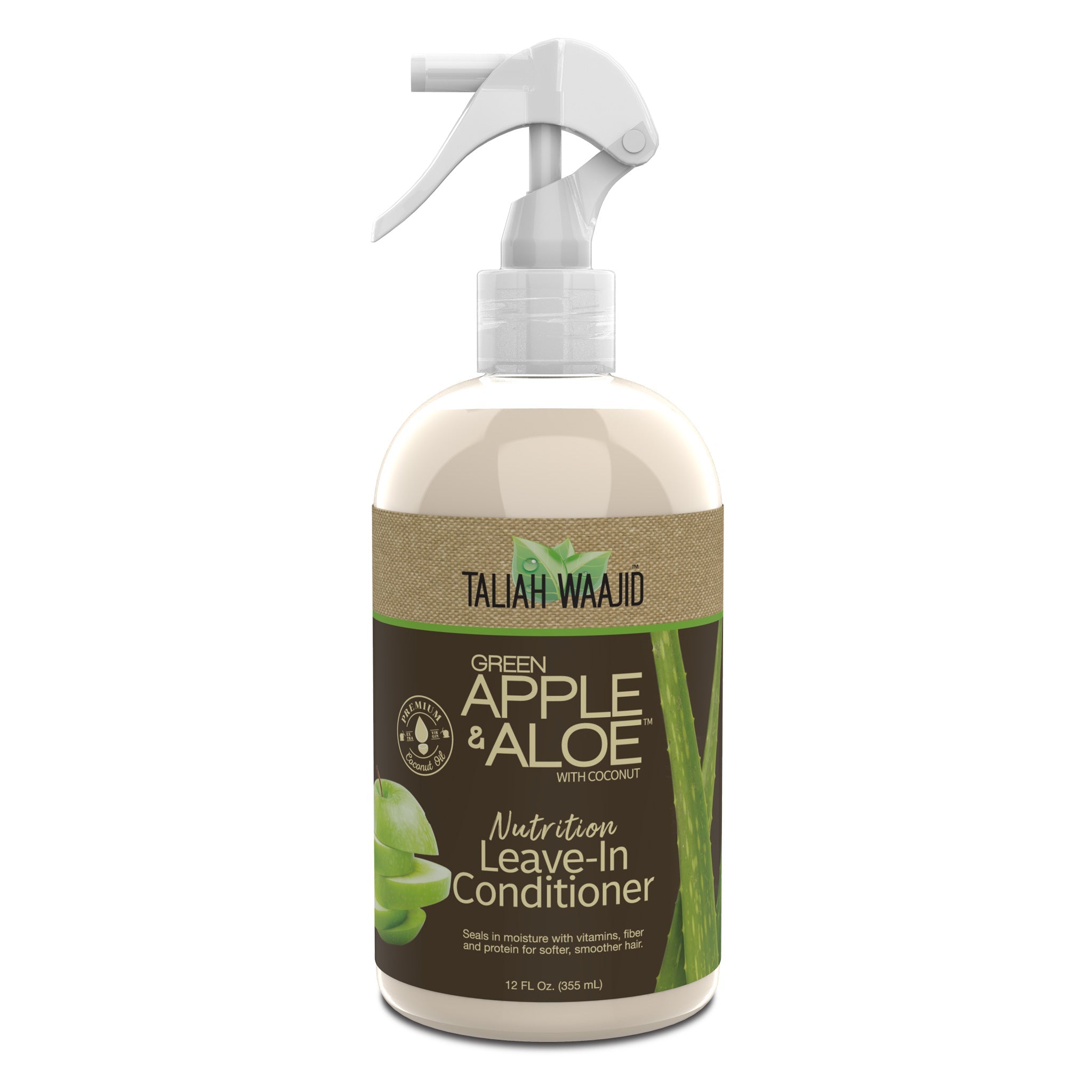 TALIAH WAAJID GREEN APPLE & ALOE LEAVE-IN COND 12oz-Taliah Waajid- Hive Beauty Supply