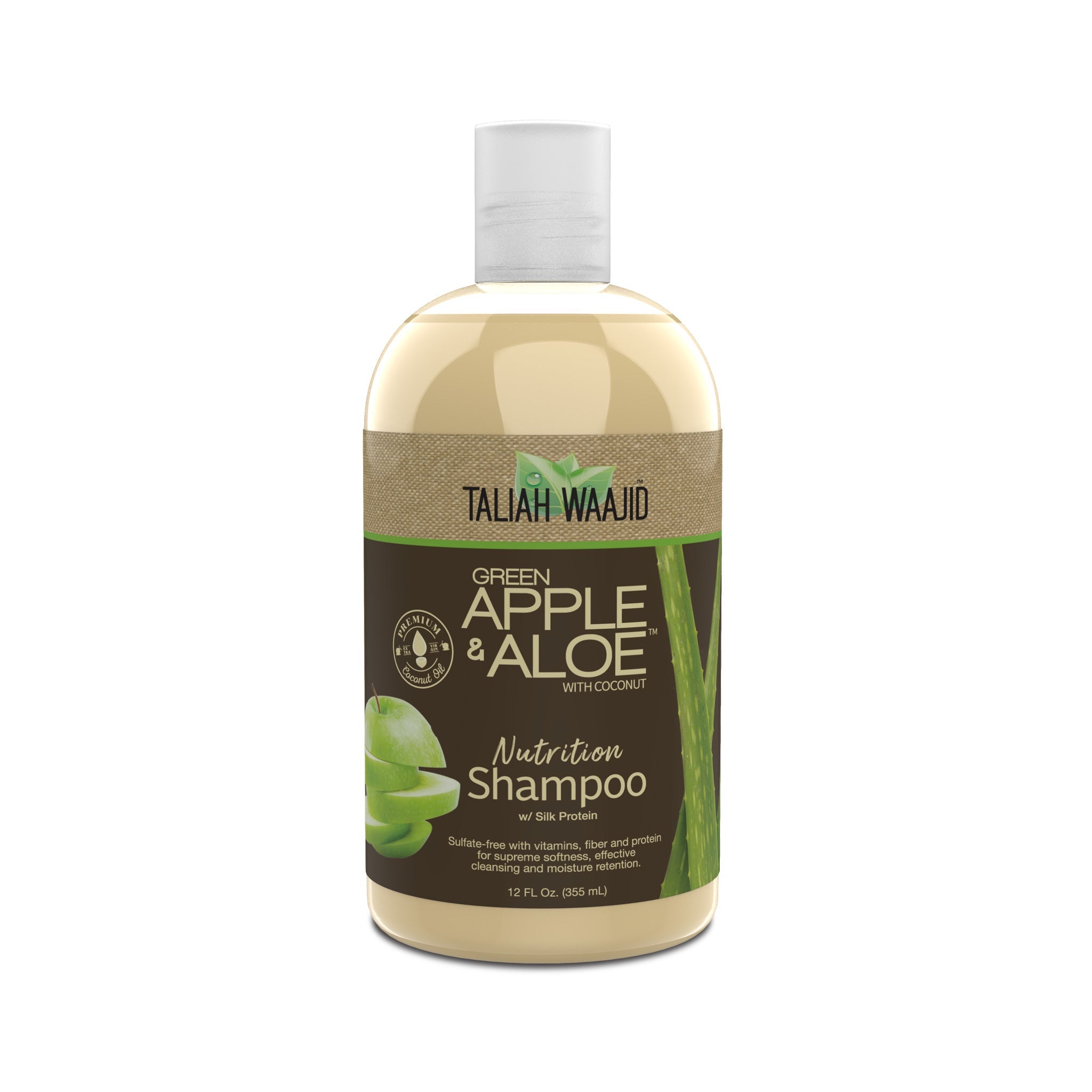 TALIAH WAAJID GREEN APPLE & ALOE SHAMPOO 12oz-Taliah Waajid- Hive Beauty Supply