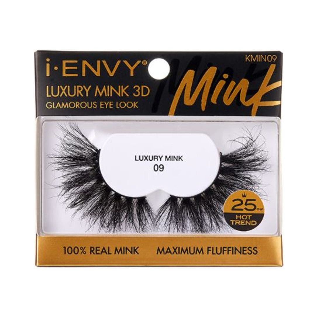 KISS I-ENVY LUXURY MINK 3D LASHES #09