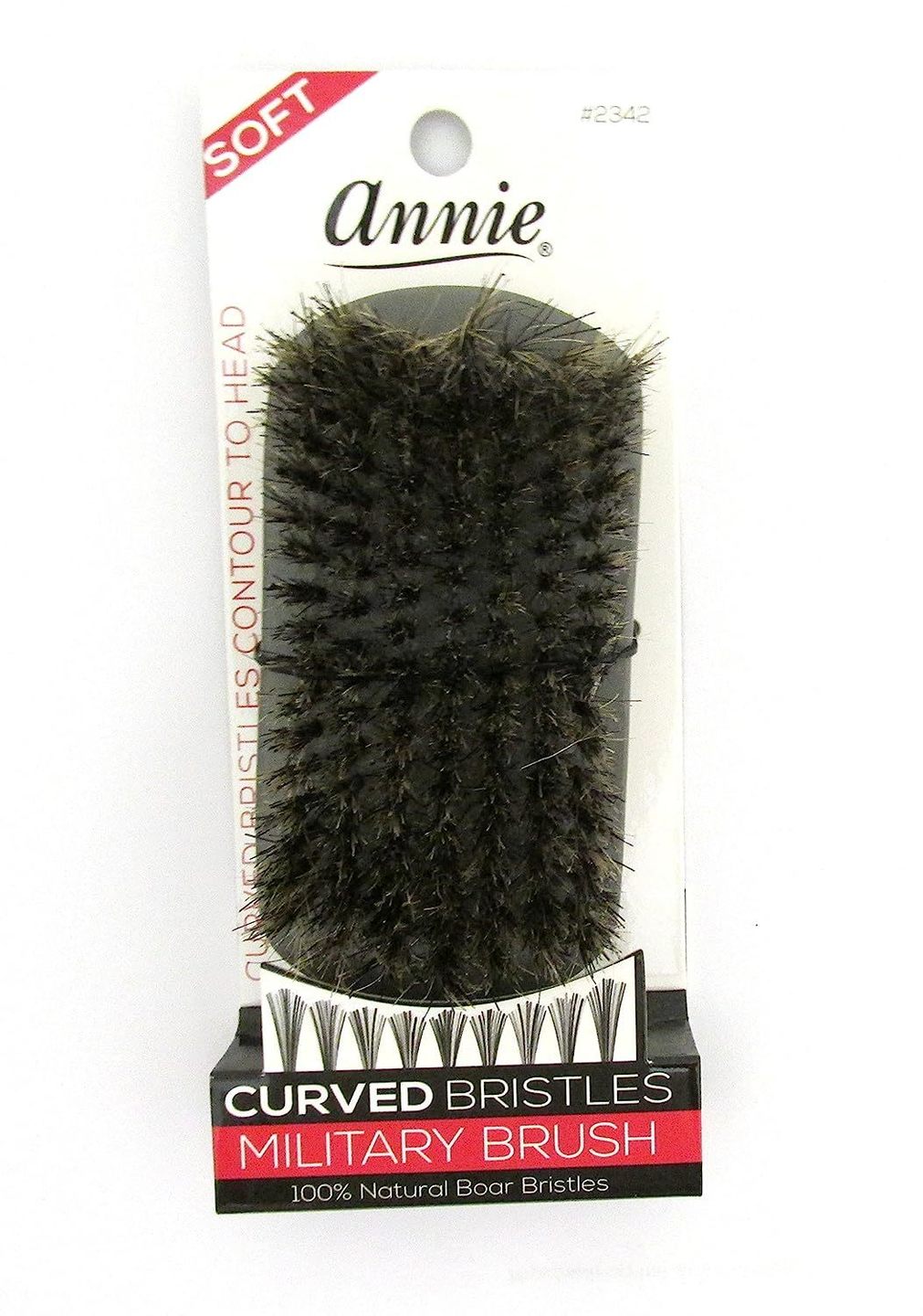 ANNIE CURVED MILITARY BRUSH