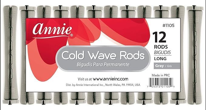 ANNIE COLD WAVE RODS 12 CT #1111 GRAY SHORT