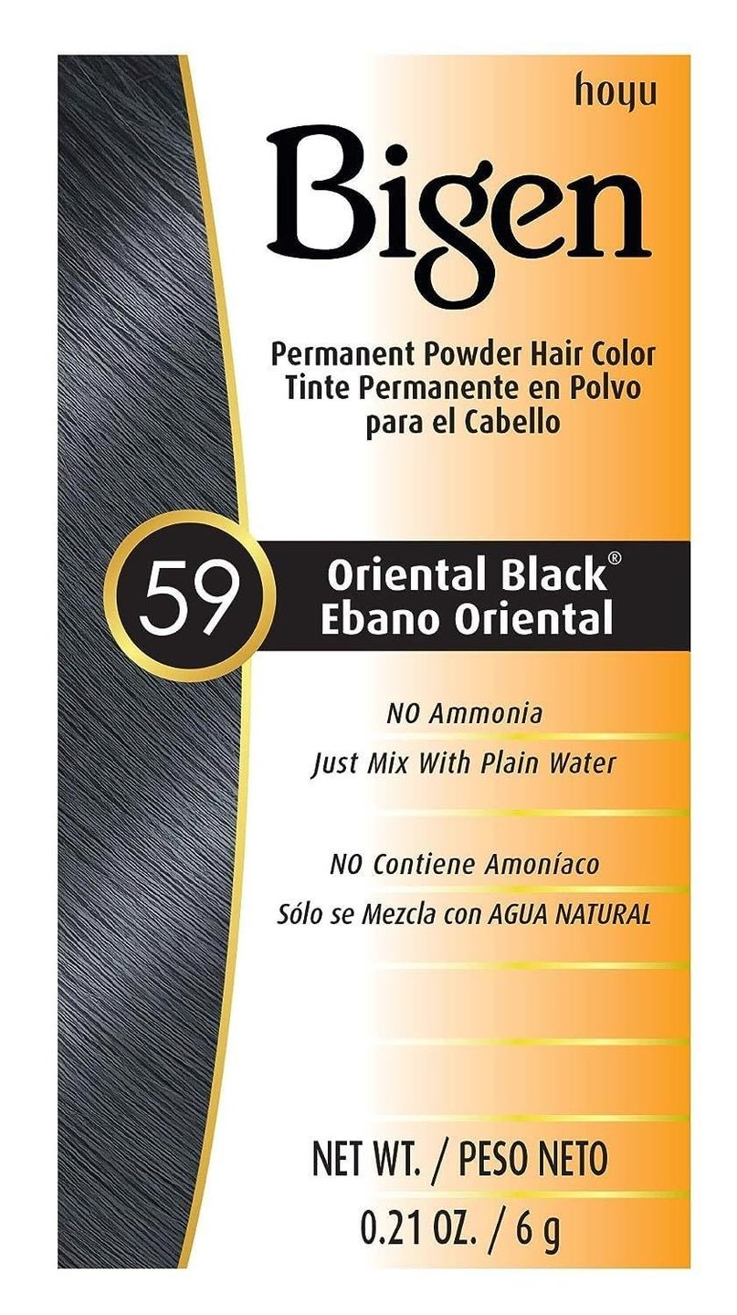 BIGEN COLOR DYE ORIENTAL BLACK #59