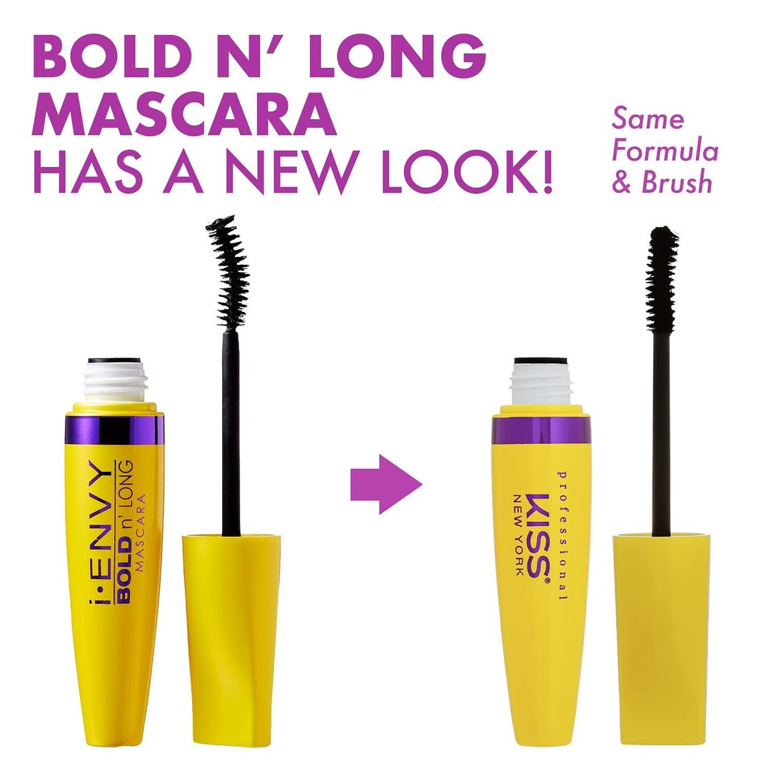 I-ENVY BOLD-N'-LONG MASCARA #DARK BROWN