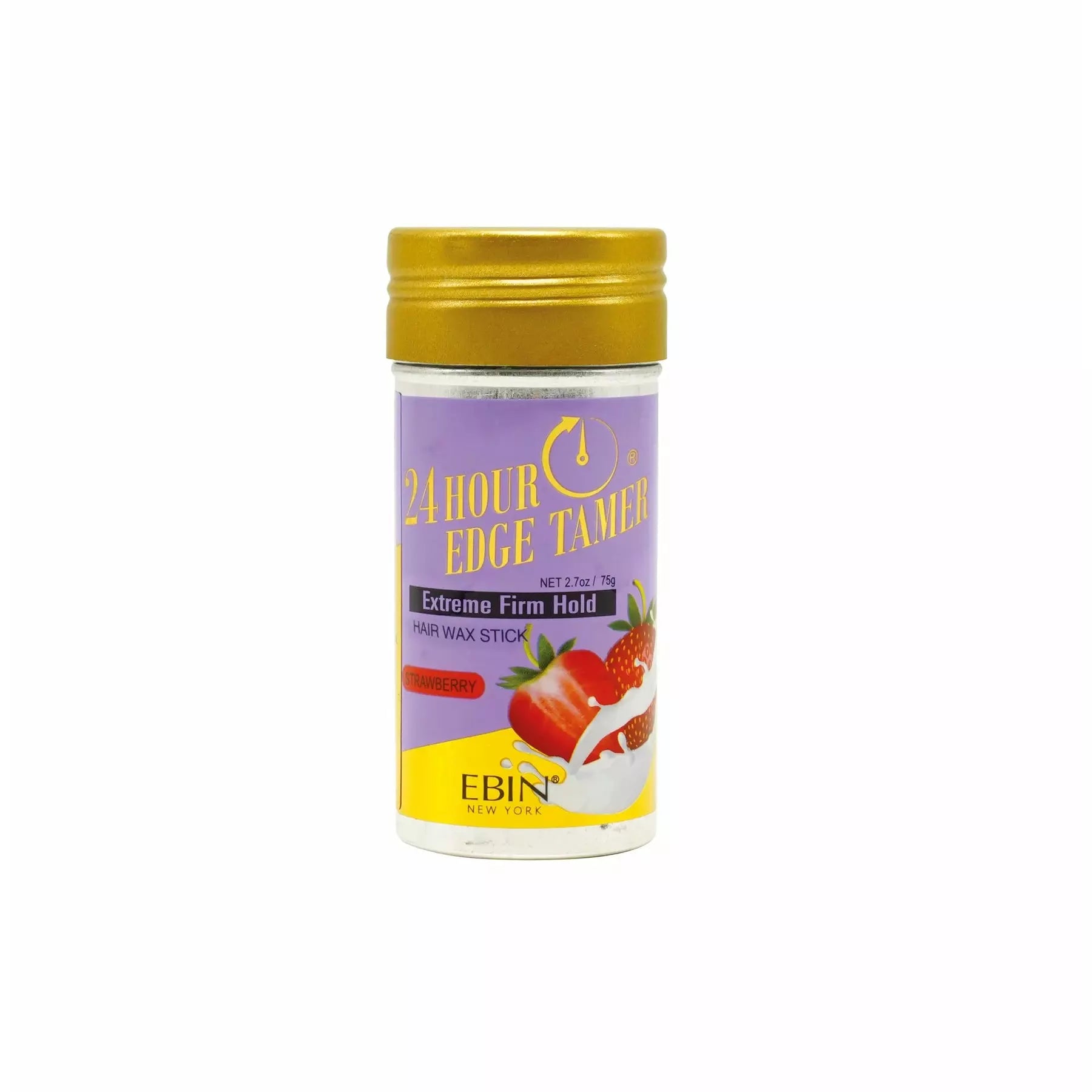 EBIN 24HR EBIN SLEEK WAX STICK EX FIRM STRAWBERRY 2.7oz-Ebin New York- Hive Beauty Supply