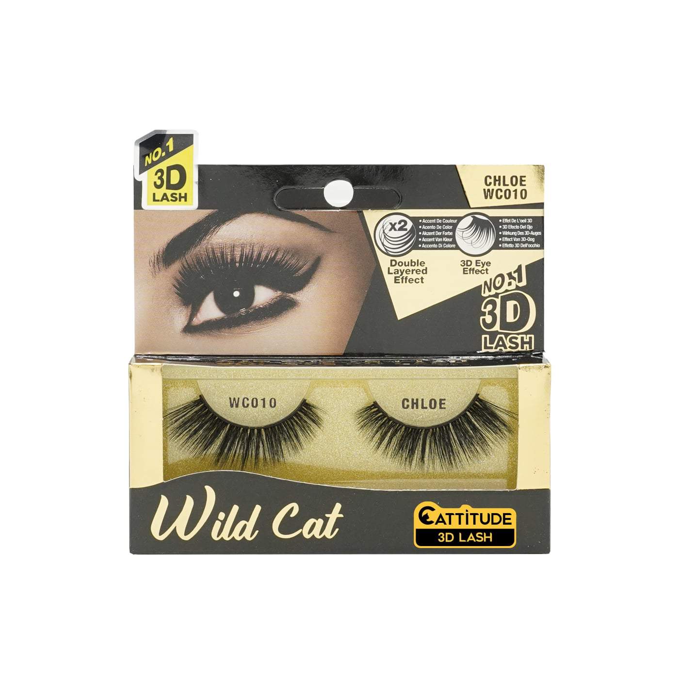 EBIN WILD CAT 3D LASHES CHLOE-Ebin New York- Hive Beauty Supply