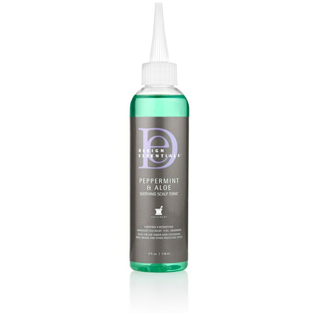 DESIGN ESSENTIALS Peppermint & Aloe SCALP TONIC 4oz-Design Essentials- Hive Beauty Supply