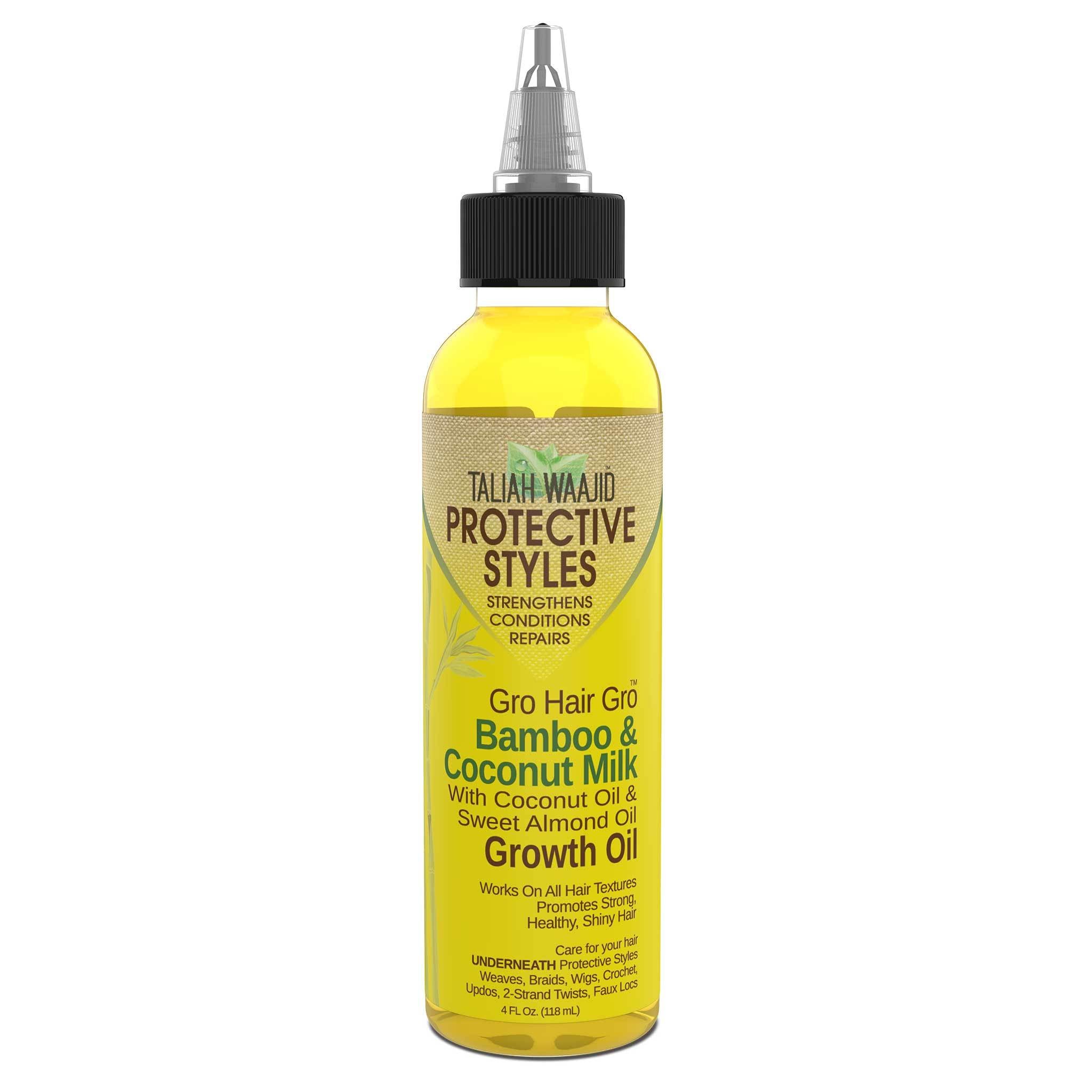 TALIAH WAAJID PROTECTIVE STYLES BAMBOO COCONUT GROWTH OIL 4oz-Taliah Waajid- Hive Beauty Supply