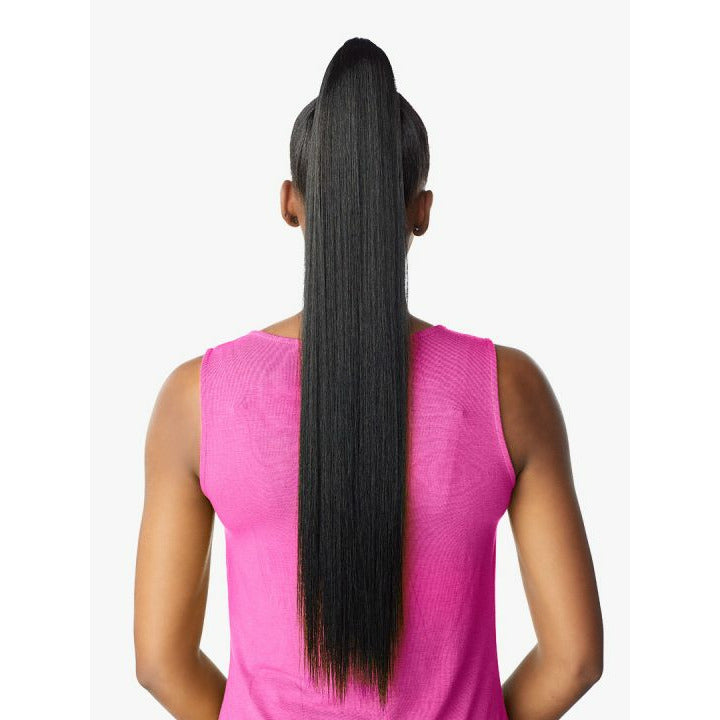 INSTANT PONY WRAP STRAIGHT 30" #1-Sensationnel- Hive Beauty Supply