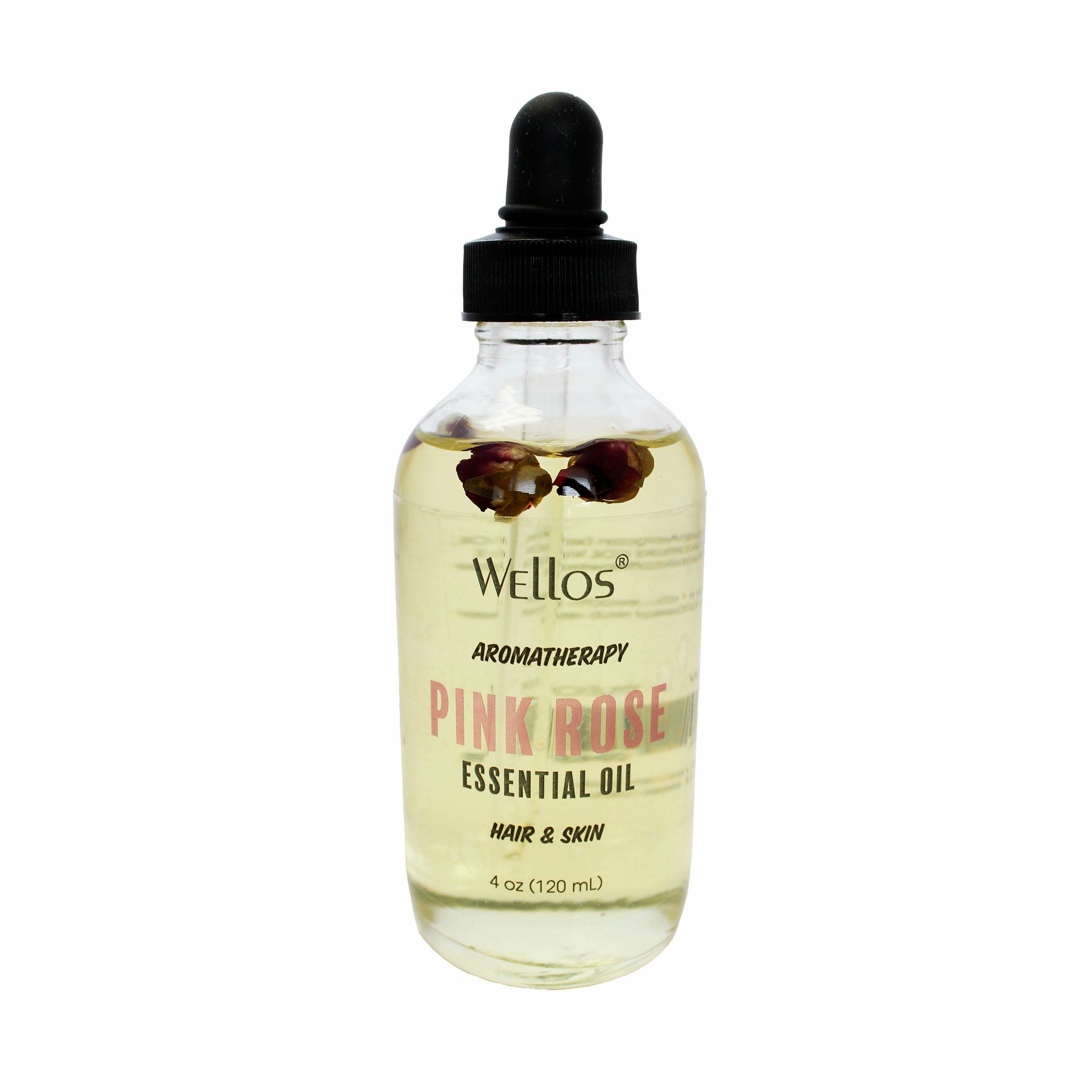 WELLOS PINK ROSE ESSENTIAL OIL 4oz