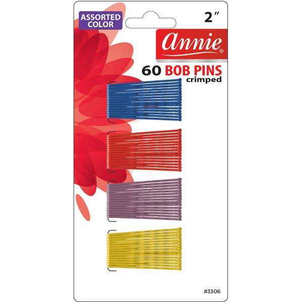 ANNIE BOB PINS ASST 60CT-Annie- Hive Beauty Supply