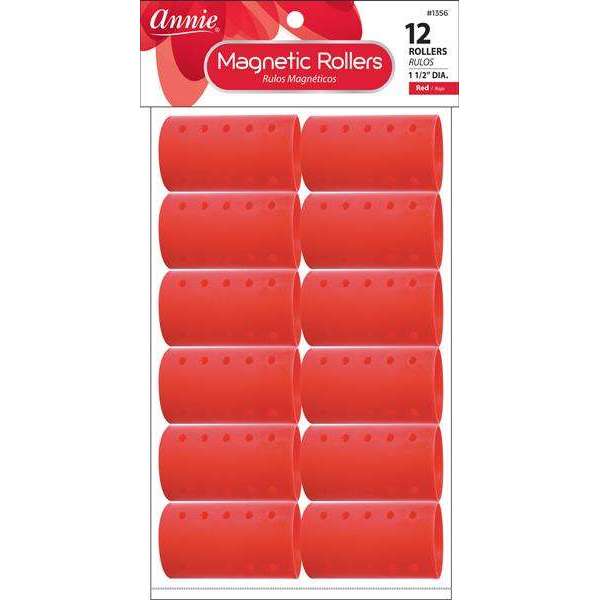 ANNIE MAGNETIC ROLLERS RED-Annie- Hive Beauty Supply