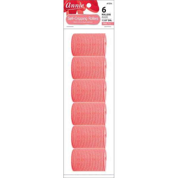 ANNIE SELF GRIPPING ROLLERS 1.58" 6CT-Annie- Hive Beauty Supply