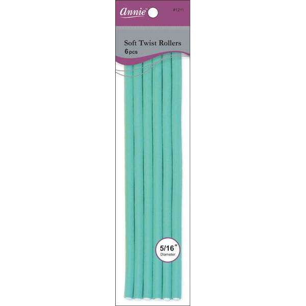 ANNIE SOFT TWIST ROLLERS 5/16" ANNIE LONG-Annie- Hive Beauty Supply