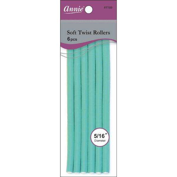 ANNIE SOFT. TWISTER 5\16" 6PCS-Annie- Hive Beauty Supply