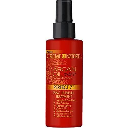 CREME OF NATURE ARGAN OIL PERFECT 7 LVI TREATMENT 4.23oz-Creme Of Nature- Hive Beauty Supply