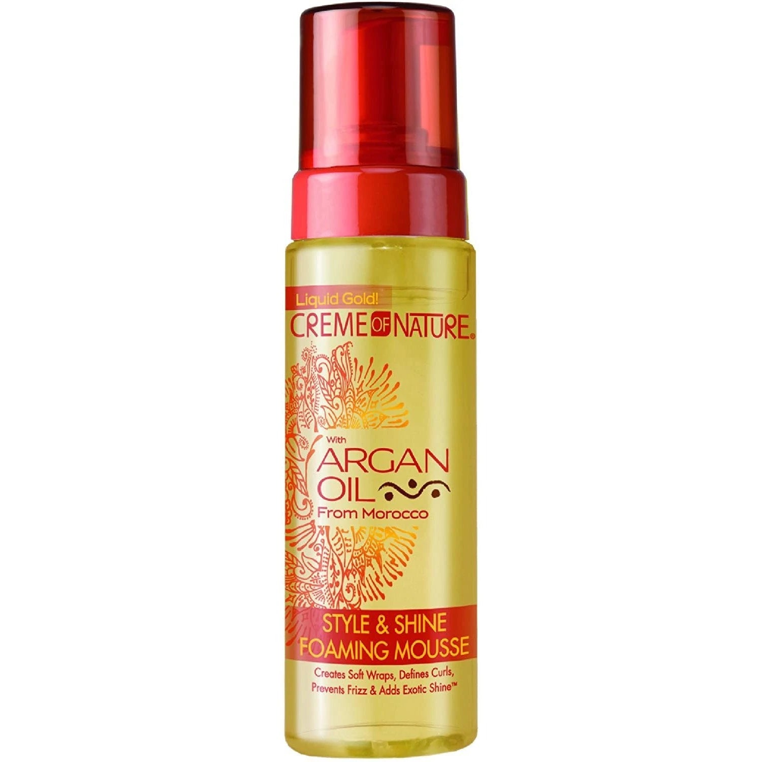 Creme Of Nature ARGAN OIL FOAM MOUSSE 8oz-Creme Of Nature- Hive Beauty Supply