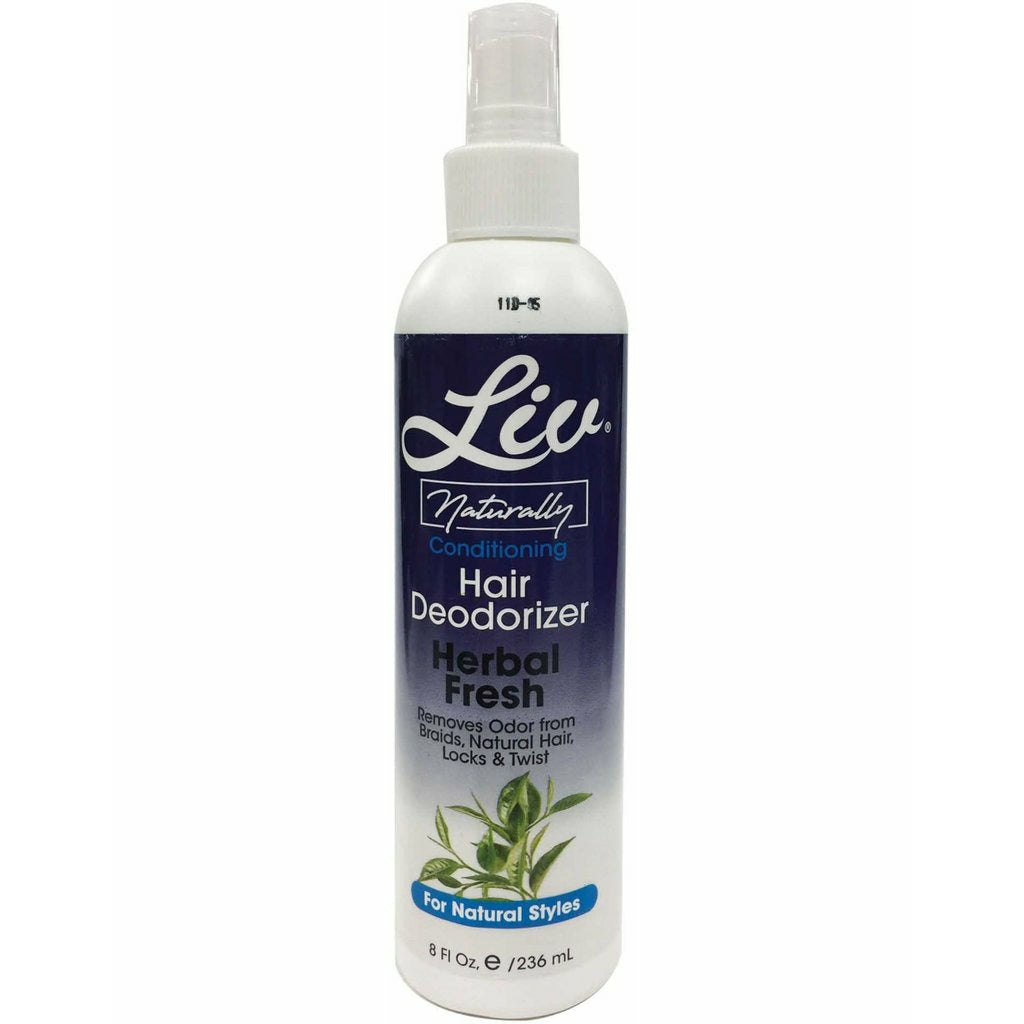 LIV NATURALLY HAIR DEODORIZER HERBAL FRESH 8 oz