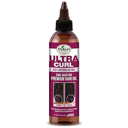 DIFEEL 99% NAT BLEND HAIR OIL ULTRA CURL 8OZ
