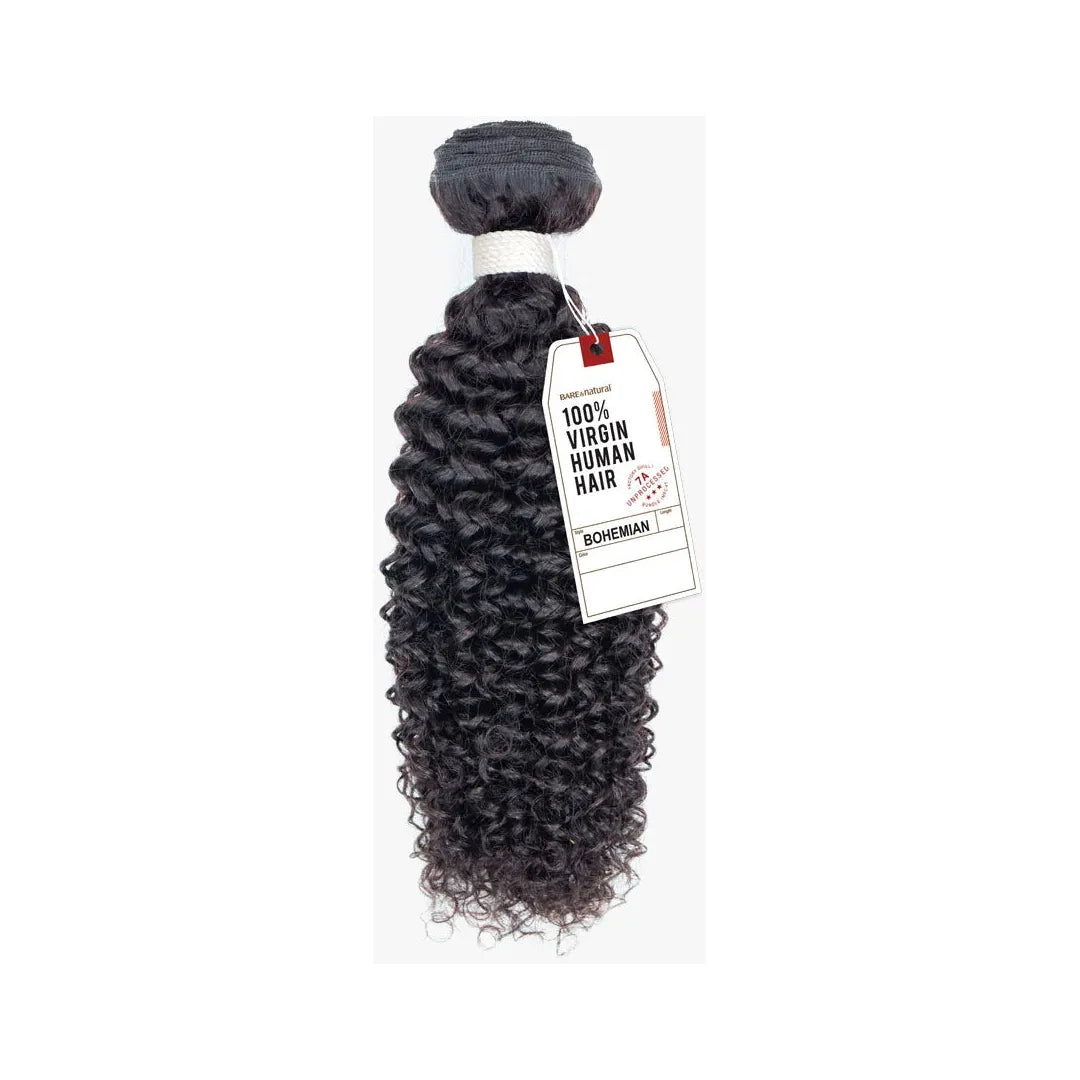 B&N 100% VIRGIN HUMAN HAIR BOHEMIAN 18" #NATURAL BLACK