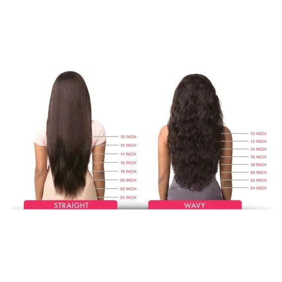 B&N 100% VIRGIN HUMAN HAIR BOHEMIAN 18" #NATURAL BLACK