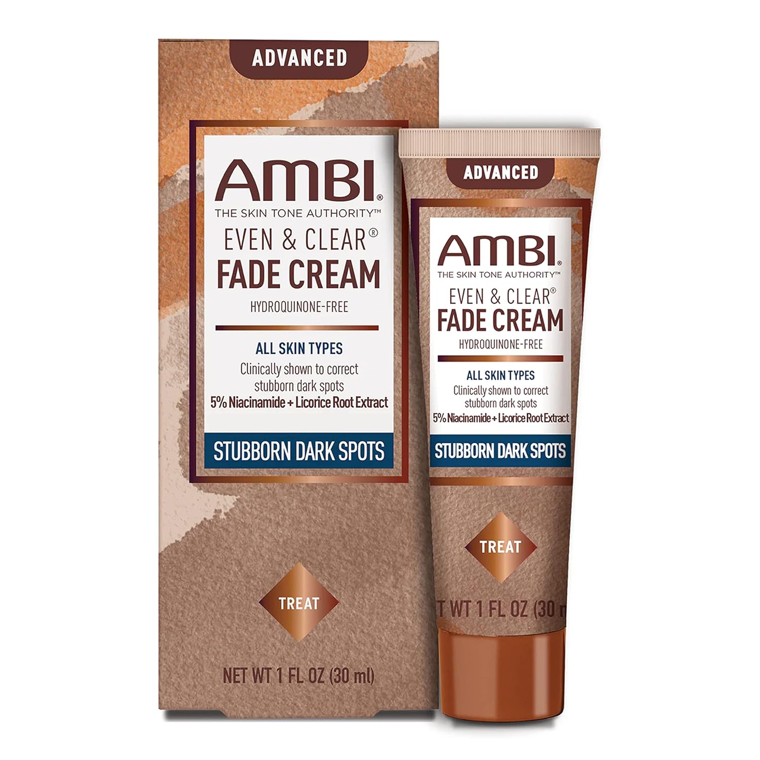 AMBI EVEN & CLEAR FADE CREAM ALL 1oz