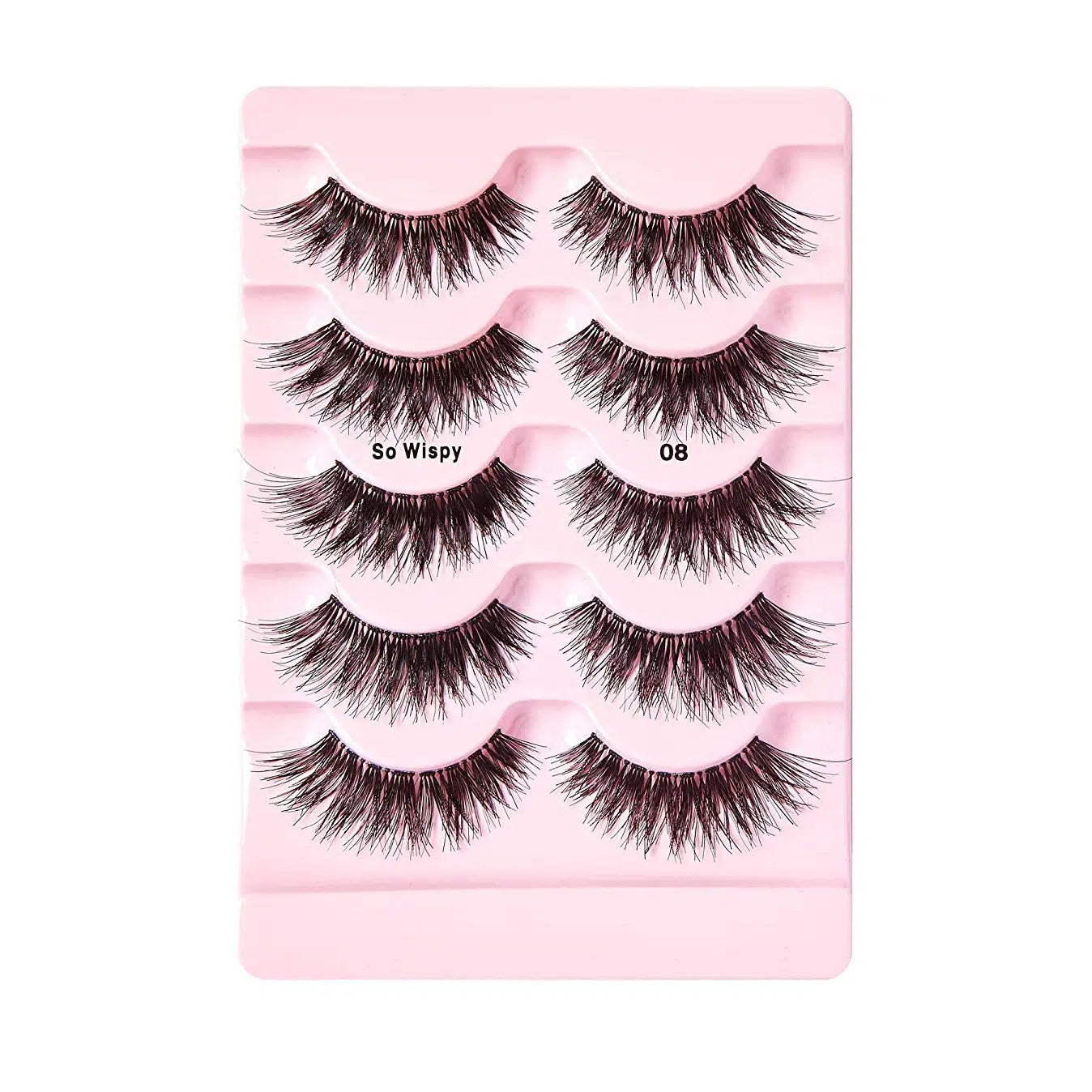 I-ENVY HUMAN HAIR LASHES 4+1CT SO WISPY 08