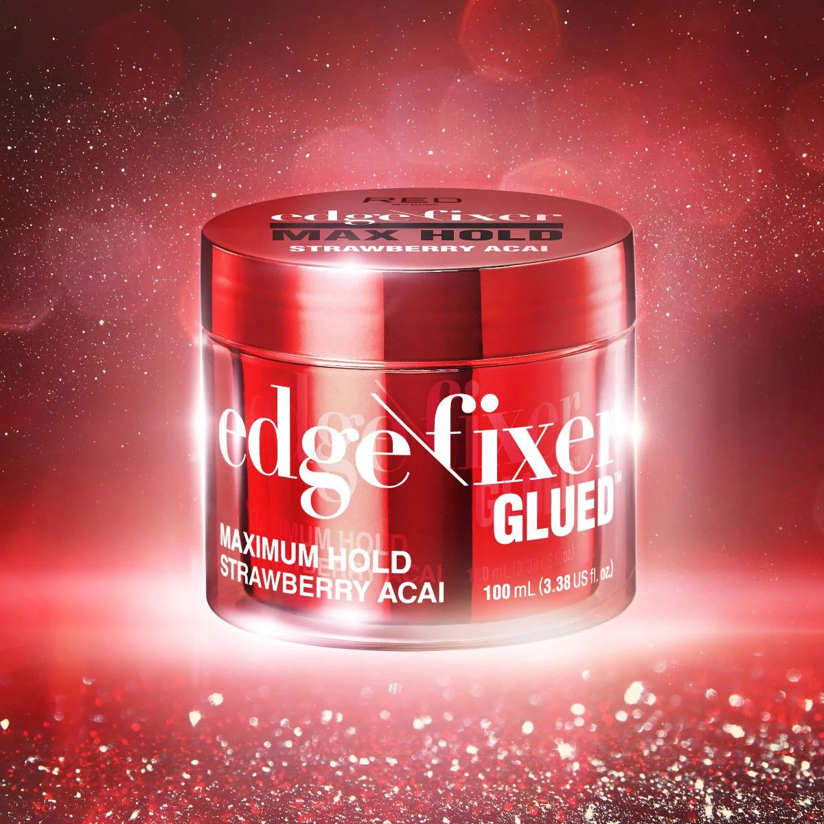 KISS RED EDGE FIXER 24HR MAX HOLD STRAWBERRY ACAI 30ml