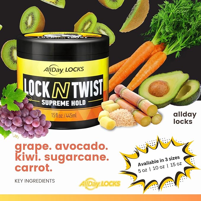 ALLDAY LOCKS LOCK N TWIST GEL SUPREME HOLD 5oz