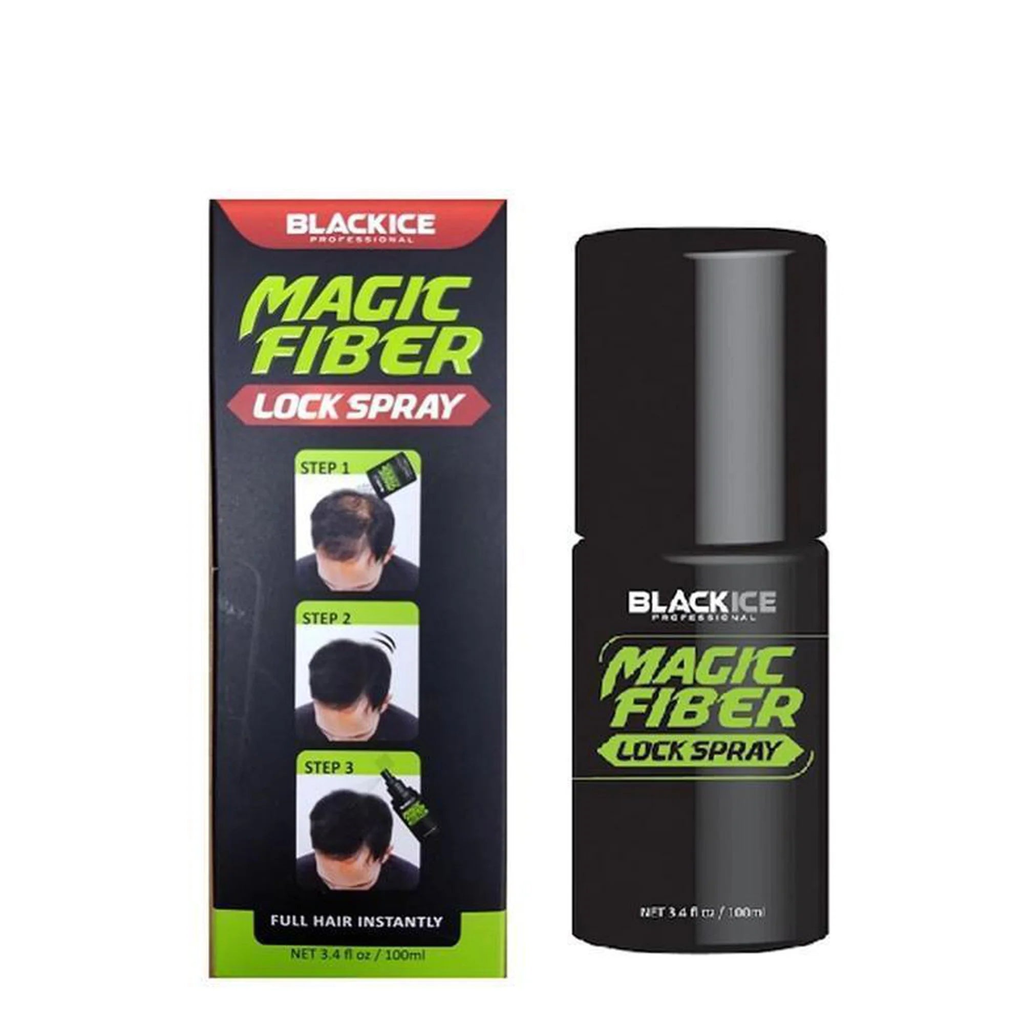 BLACK ICE MAGIC FIBER LOCK SPRAY 3.4oz