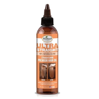 DIFEEL 99% NAT PREMIUM HAIR OIL ULTRA STRAIGHT 8oz
