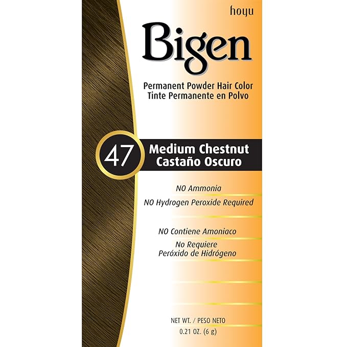 BIGEN COLOR DYE MED CHESTNUT #47