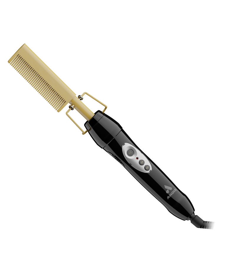 ANDIS PRESS COMB CERAMIC HIGH HEAT GOLD