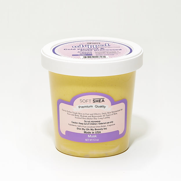 SOSHEA WHIPPED AFRICAN SHEA BUTTER PEPPERMINT 6.25oz