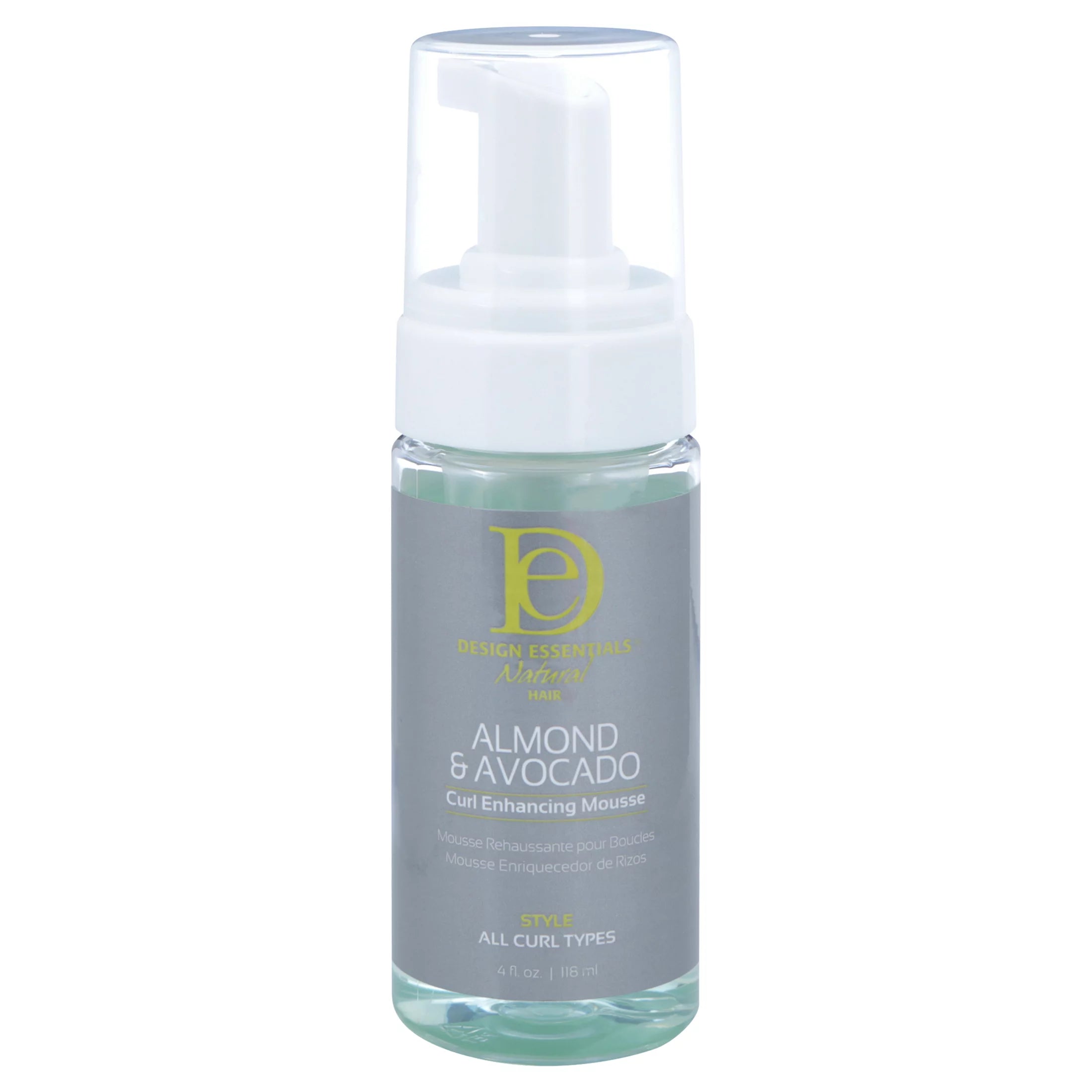 DESIGN ESSENTIALS ALMOND & AVOCADO CURL ENHANCING MOUSE 4oz