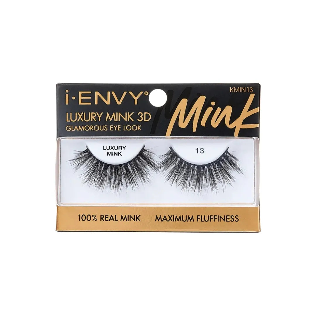 KISS I-ENVY LUXURY MINK 3D LASHES #13
