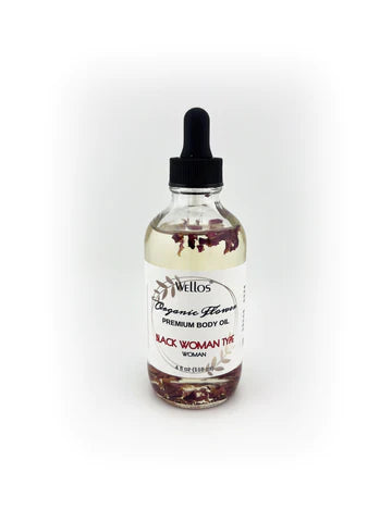 WELLOS ORGANIC HOMES BLACK WOMEN TYPE OIL 4oz