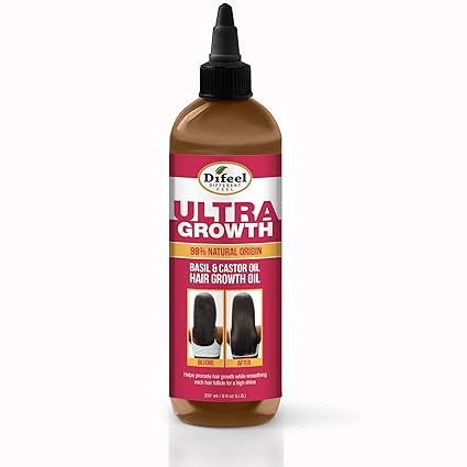 DIFEEL 99% NAT PREMIUM HAIR OIL ULTRA GROWTH 8oz